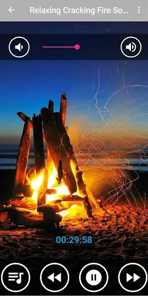 Play Relaxing Fireplace with Crackling Fire Sounds  and enjoy Relaxing Fireplace with Crackling Fire Sounds with UptoPlay