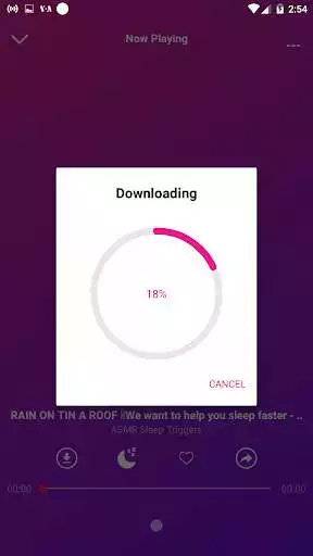 Play relaxing music for sleeping
