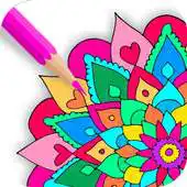 Free play online Relax Mandala Coloring Book APK