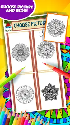 Play Relax Mandala Coloring Book