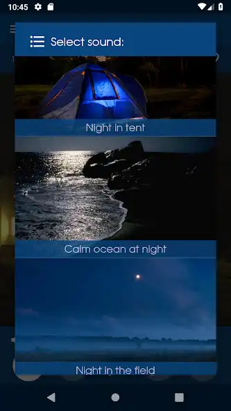 Play Relax Night: sleeping sounds  and enjoy Relax Night: sleeping sounds with UptoPlay