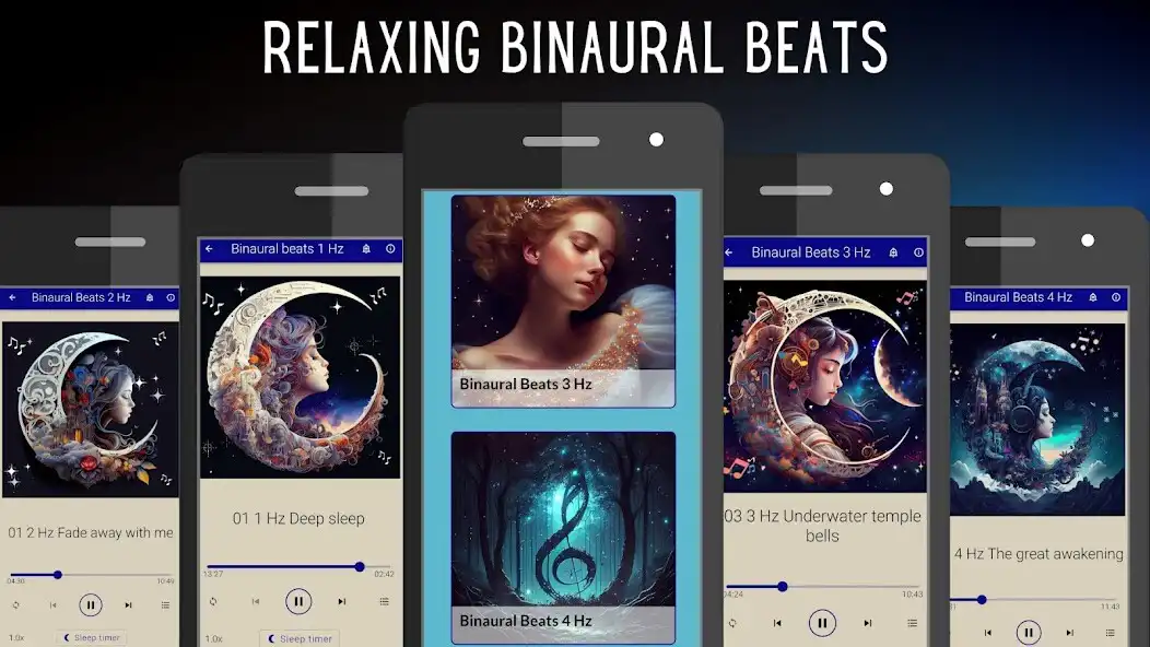 Play Relax  Sleep - Binaural Beats  and enjoy Relax  Sleep - Binaural Beats with UptoPlay