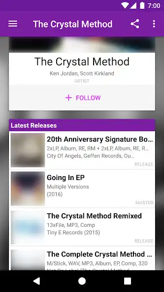 Play Release Tracker - Follow Artists  and enjoy Release Tracker - Follow Artists with UptoPlay