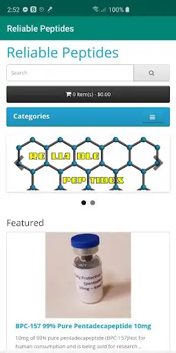 Play Reliable Peptides  and enjoy Reliable Peptides with UptoPlay