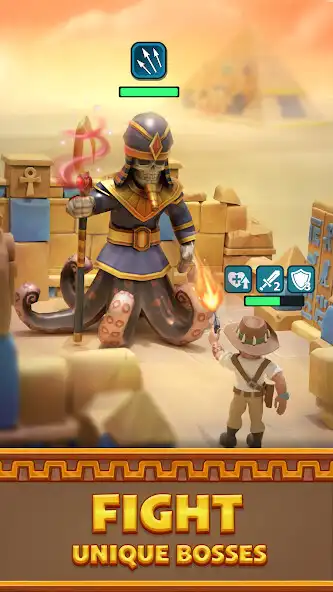 Play Relic Heroes: Dungeon RPG game as an online game Relic Heroes: Dungeon RPG game with UptoPlay