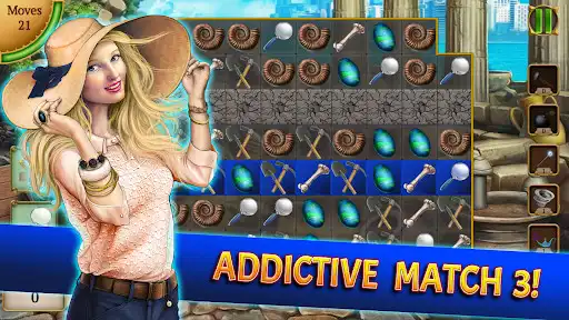 Play Relic Match 3: Mystery Society  and enjoy Relic Match 3: Mystery Society with UptoPlay