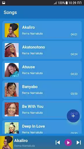 Play Rema Namakula songs offline  and enjoy Rema Namakula songs offline with UptoPlay