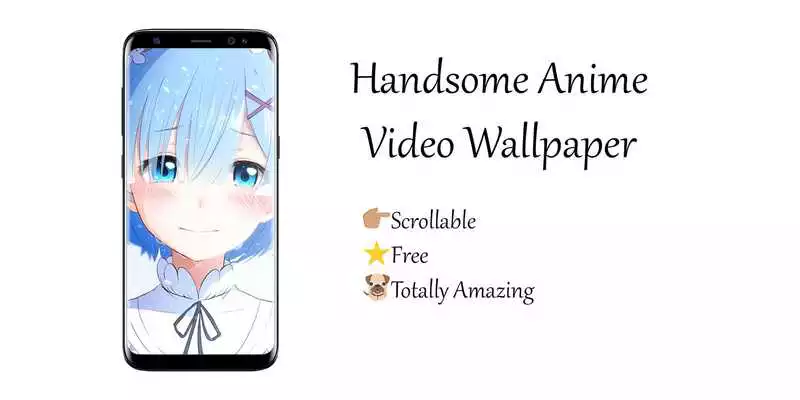 Play Rem Cry Anime Live Wallpaper