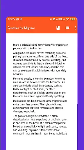 Play Remedies for Migraine as an online game Remedies for Migraine with UptoPlay