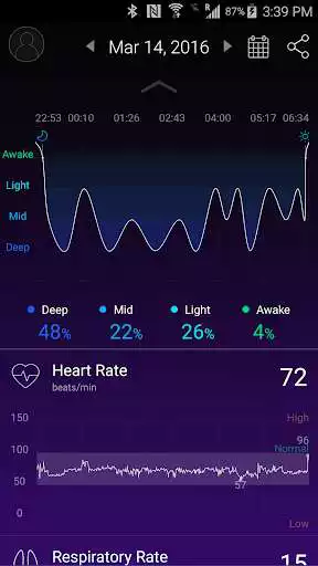 Play APK REM-Fit Sleep Monitor  and enjoy REM-Fit Sleep Monitor with UptoPlay com.remfit.remfitsleepace