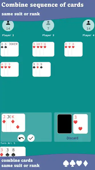 Play Remi 51 Card Game as an online game Remi 51 Card Game with UptoPlay