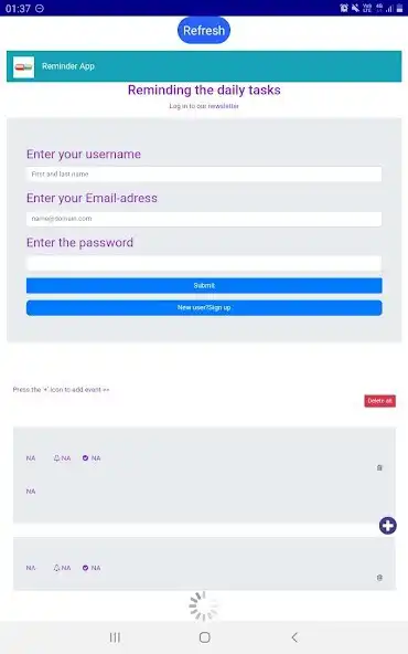 Play ReminderAPP  and enjoy ReminderAPP with UptoPlay