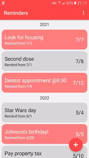 Play Reminders Play Reminders