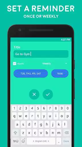 Play Remind - Simplest Reminder as an online game Remind - Simplest Reminder with UptoPlay