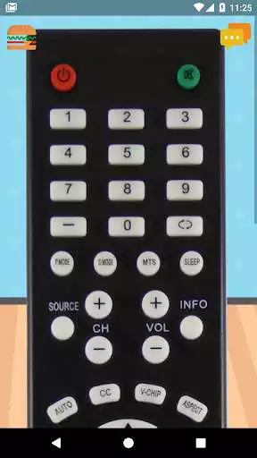 Play Remote Control For Seiki TV