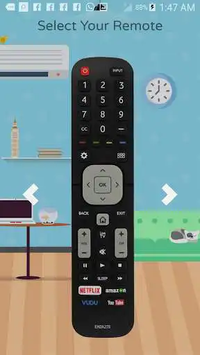 Play Remote Control For Sharp TV