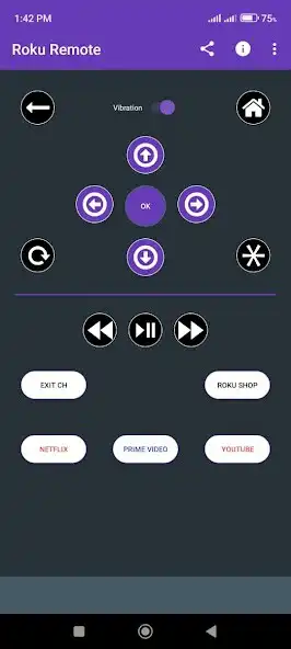 Play Remote For Roku Tv box as an online game Remote For Roku Tv box with UptoPlay