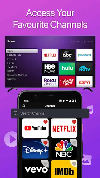 Play Remote for Roku: TV Remote as an online game Remote for Roku: TV Remote with UptoPlay