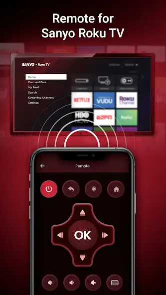 Play Remote for Sanyo Roku  and enjoy Remote for Sanyo Roku with UptoPlay