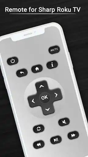 Play Remote for Sharp Roku TV  and enjoy Remote for Sharp Roku TV with UptoPlay