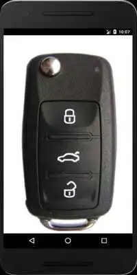 Play Remote key for opening and closing cars Simulator