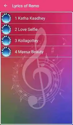 Play Remo Telugu Songs Lyrics