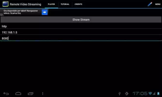 Play Remote Video Streaming
