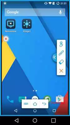 Play RemoteView for Android Agent