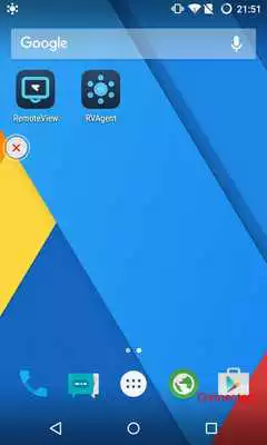 Play RemoteView for Android Agent