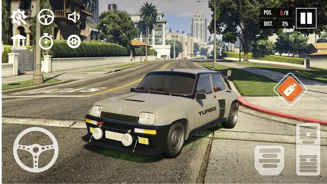 Play Renault 5 Turbo: Racing Game  and enjoy Renault 5 Turbo: Racing Game with UptoPlay