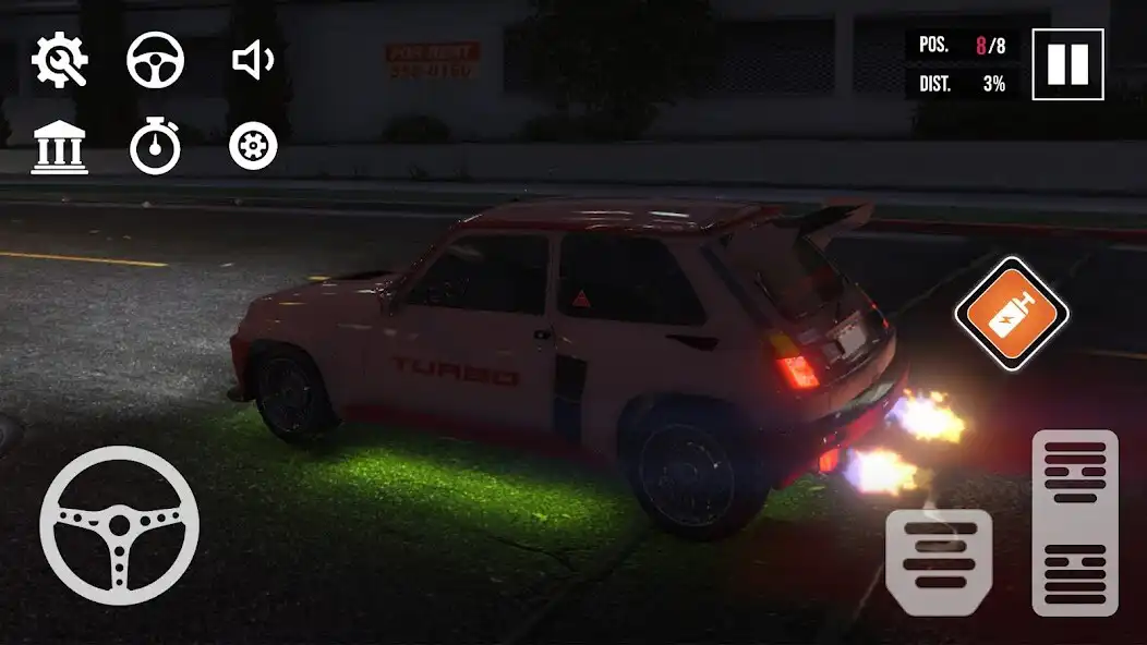 Play Renault 5 Turbo: Racing Game as an online game Renault 5 Turbo: Racing Game with UptoPlay
