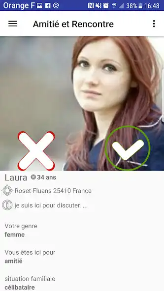 Play Rencontre Tchat Amitié France as an online game Rencontre Tchat Amitié France with UptoPlay