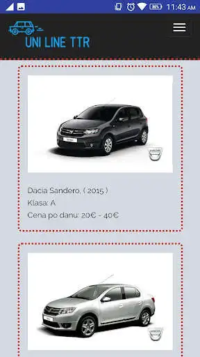 Play Rent a car - Uni line TTR as an online game Rent a car - Uni line TTR with UptoPlay
