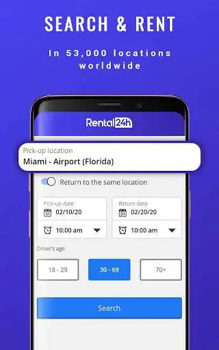 Play RENTAL24H.com - Car Rental Near Me APP