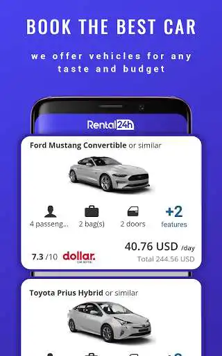 Play RENTAL24H.com - Car Rental Near Me APP