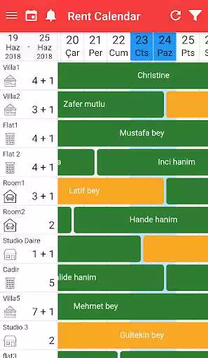 Play Rent Calendar  and enjoy Rent Calendar with UptoPlay