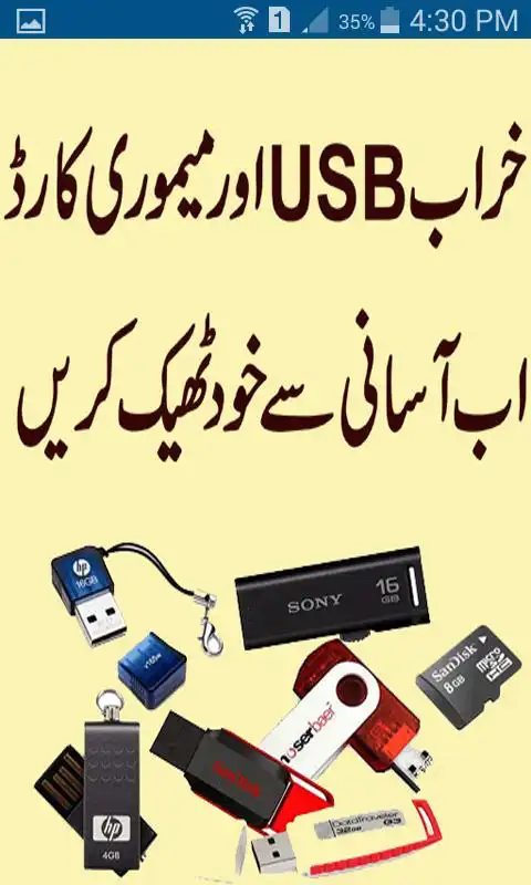 Play Repairing USB Aur Memory Card
