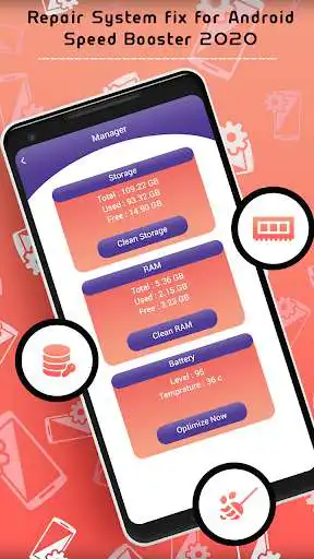 Play Repair System fix for Android - Speed Booster as an online game Repair System fix for Android - Speed Booster with UptoPlay