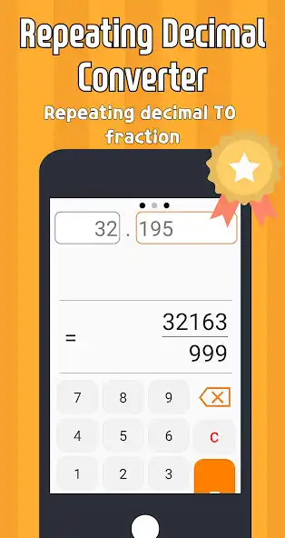 Play Repeating Decimal Converter :  as an online game Repeating Decimal Converter :  with UptoPlay
