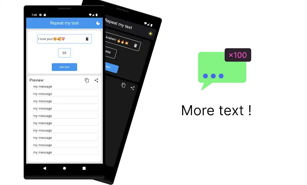 Play Repeat my text  and enjoy Repeat my text with UptoPlay