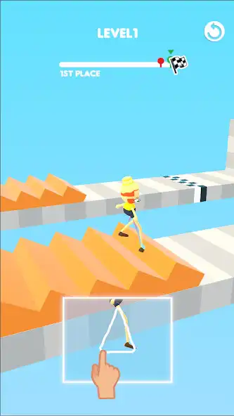 Play Repeat Runner as an online game Repeat Runner with UptoPlay