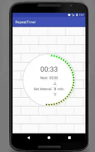 Play RepeatTimer as an online game RepeatTimer with UptoPlay