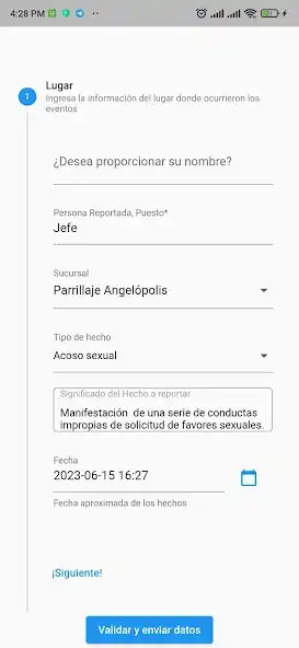 Play REPORTE ENCUBIERTO NOM 035 as an online game REPORTE ENCUBIERTO NOM 035 with UptoPlay