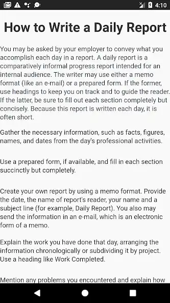 Play Report Writing :  For Students  Professionals as an online game Report Writing :  For Students  Professionals with UptoPlay