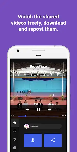 Play RepostSave: Repost for Instagram 2019 as an online game RepostSave: Repost for Instagram 2019 with UptoPlay