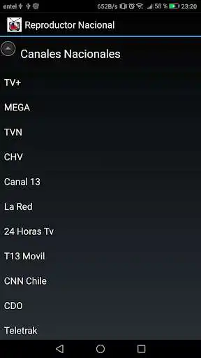 Play Reproductor TV Chilena  and enjoy Reproductor TV Chilena with UptoPlay