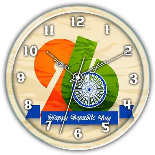 Free play online Republic Day Clock Live Wallpaper APK Free play online Republic Day Clock Live Wallpaper APK