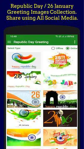 Play Republic Day Greeting.  and enjoy Republic Day Greeting. with UptoPlay