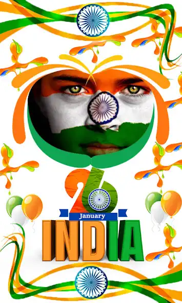 Play Republic Day India Photo Frame as an online game Republic Day India Photo Frame with UptoPlay