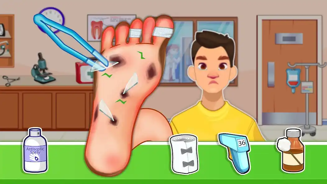 Play Rescue Ambulance Hospital Game as an online game Rescue Ambulance Hospital Game with UptoPlay